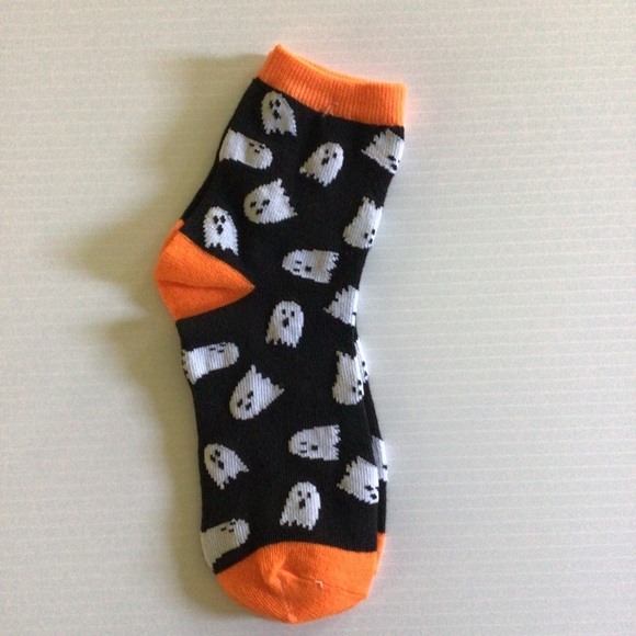 Halloween Ghost Socks - Size 9-11 - Picture 2 of 4